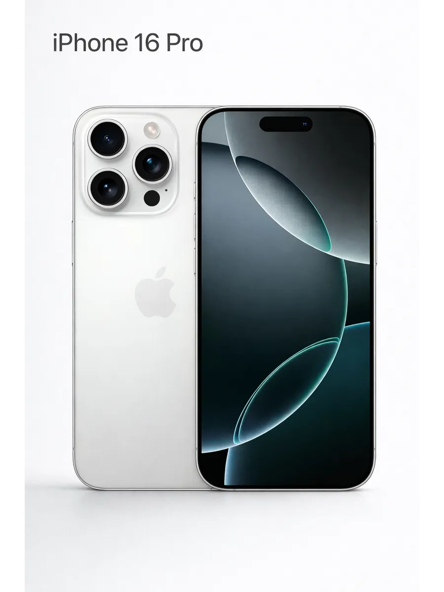 iPhone 16 Pro 256GB White Apple 854715103 купить в интернет‑магазине Wildberries