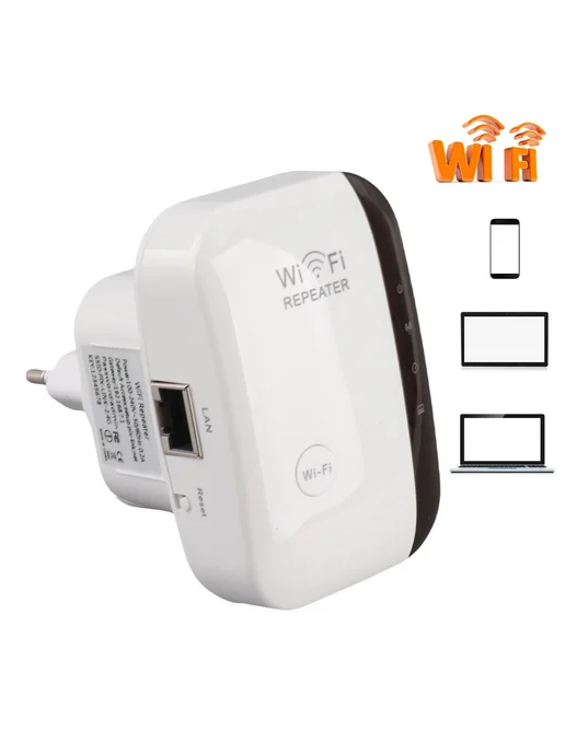 Репитер Wi-Fi 300 Мбит с, 2.4 ГГц WL-WN522N2, 2 4, фото 2