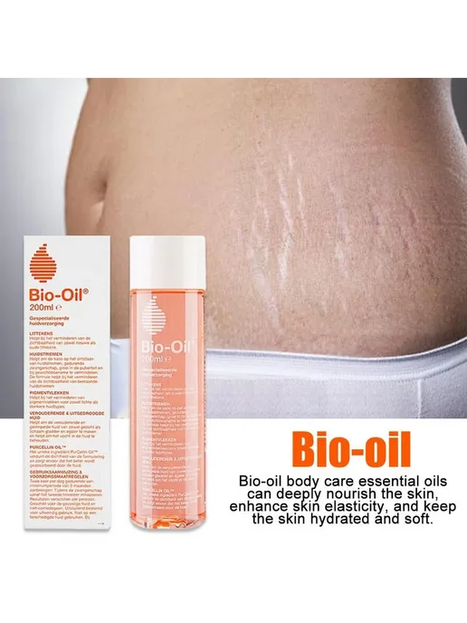Масло для массажа от растяжек Bio-Oil, вариант, фото 4