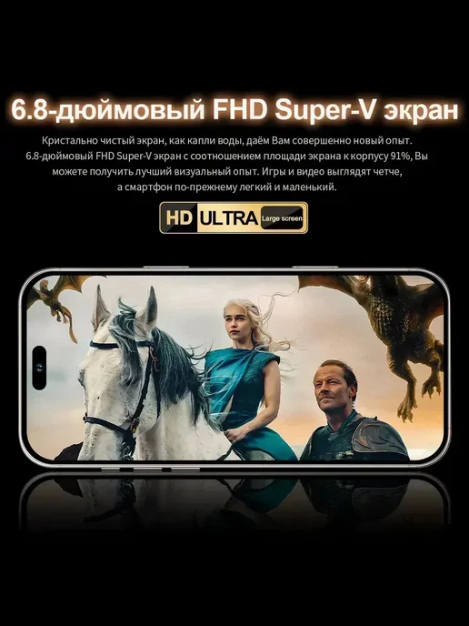 Смартфон Pro Max Sjnavosw228 Plus 12/512 ГБ, белый, фото 4