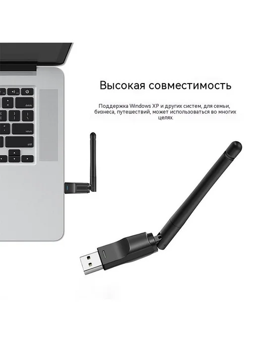 USB-адаптер WiFi 150 Мбит с беспроводной, вариант, фото 3