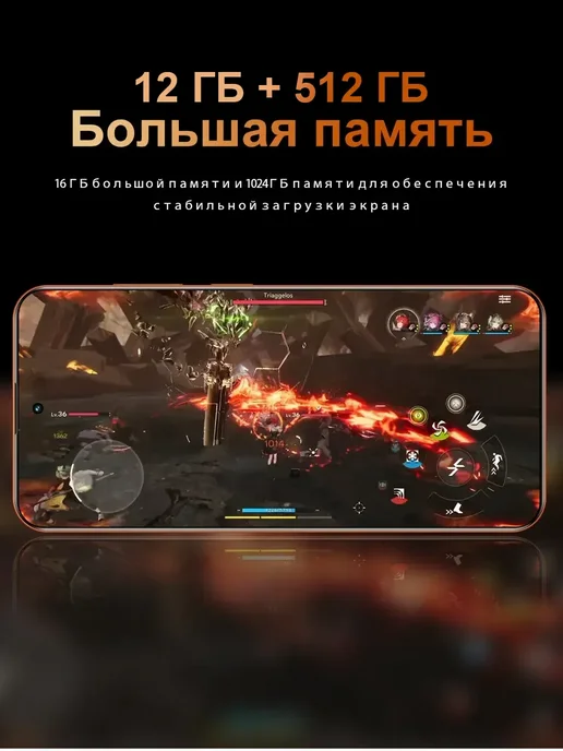 Смартфон Pro Max I17 Pro Max 11/512 ГБ, белый, фото 4