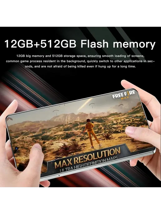 Смартфон Pro Max 1 12/512 ГБ, золотой, фото 7