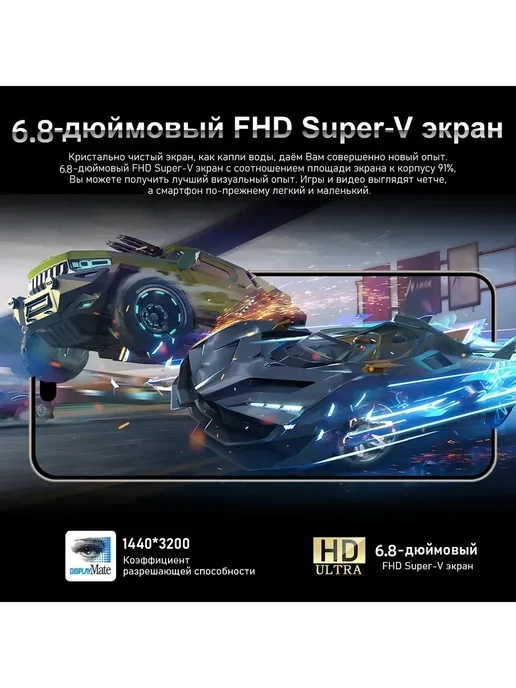 Смартфон Pro Max 16 Pro Max 6 12/512 ГБ, белый, фото 4