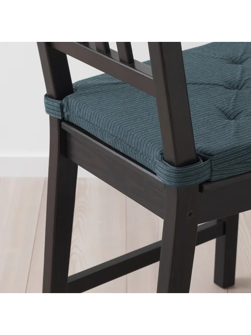 IKEA Подушка на стул икеа ЮСТИНА, синий, фото 4