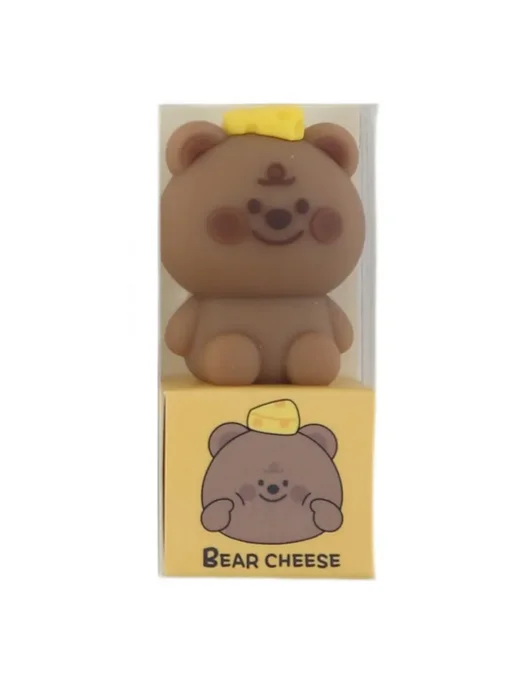 КОКОС Точилка фигурная сырный мишка, 3*4 см, 3x4 см, фото 3
