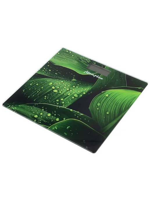 Матрена Весы напольные электронные стеклянные 150кг LCD 26x26см, 26x26 см, 150 кг, фото 2