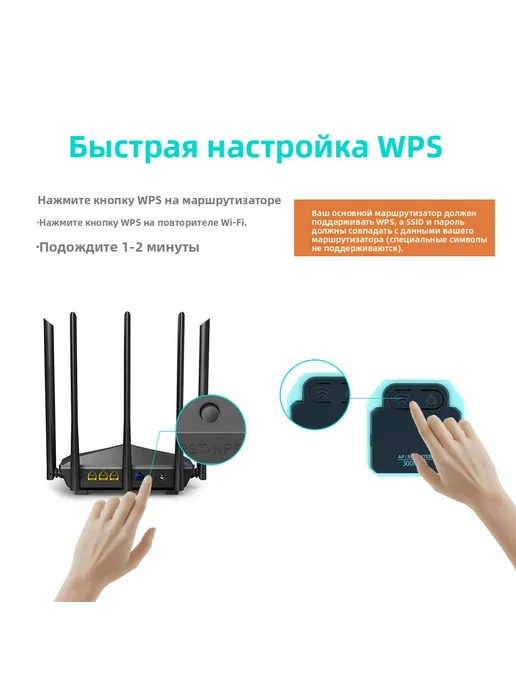 Синий усилитель интернет-сигнала Wi-Fi, синий, фото 5
