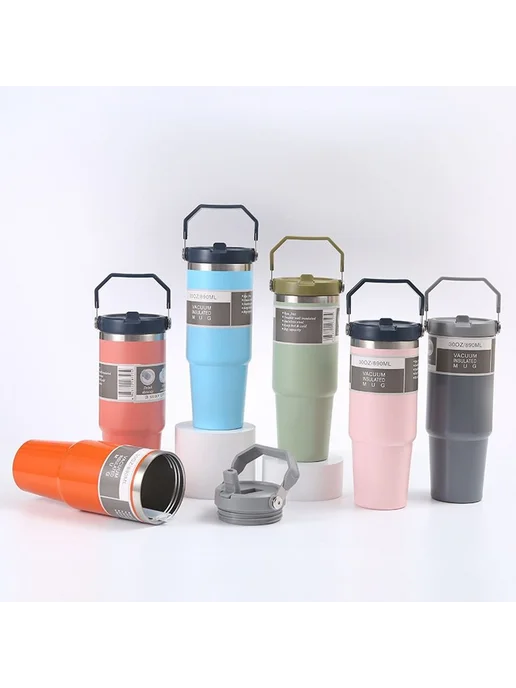 Стакан для всасывания Светло-зеленый 20oz, зеленый, фото 5