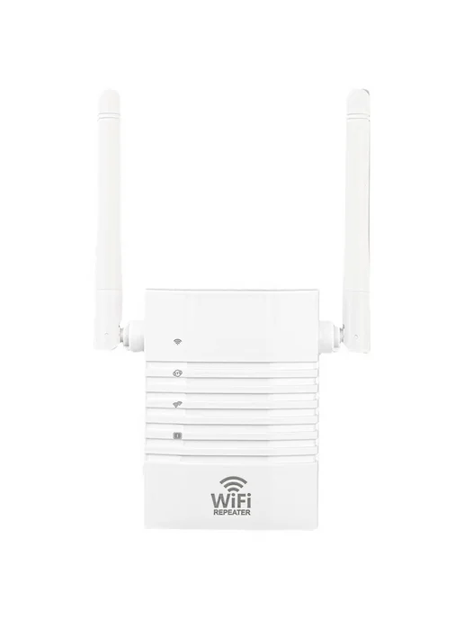 Белый усилитель интернет-сигнала Wi-Fi, белый, фото 4