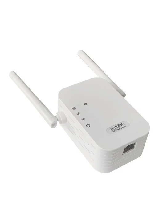 Белый усилитель интернет-сигнала Wi-Fi, белый, фото 5