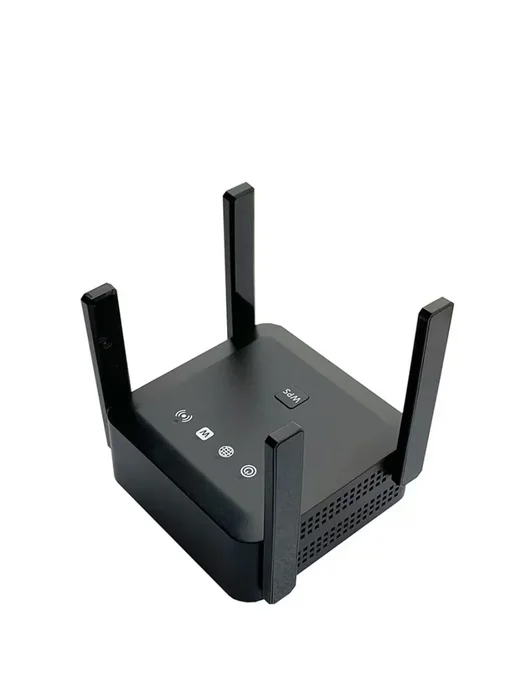 Черный усилитель интернет-сигнала Wi-Fi, черный, фото 3