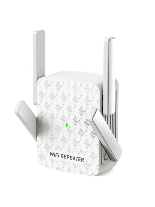 Белый усилитель интернет-сигнала Wi-Fi, белый, фото 2