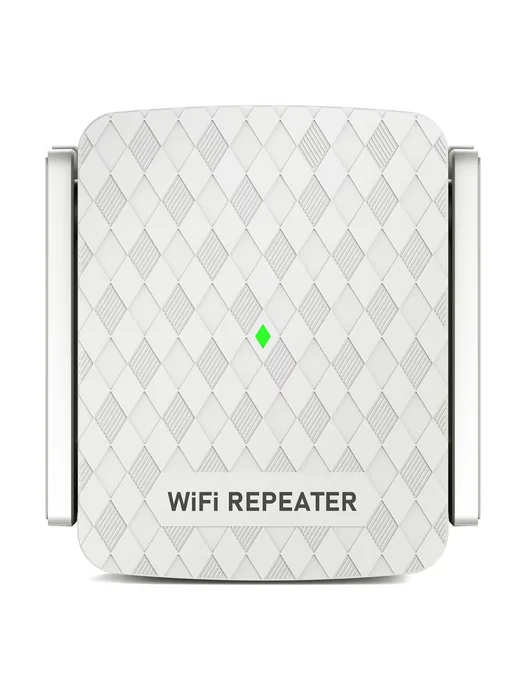 Белый усилитель интернет-сигнала Wi-Fi, белый, фото 3