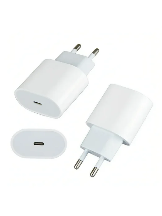 Borofone Блок Type-c для iPhone 20W быстрая зарядка, белый, фото 3