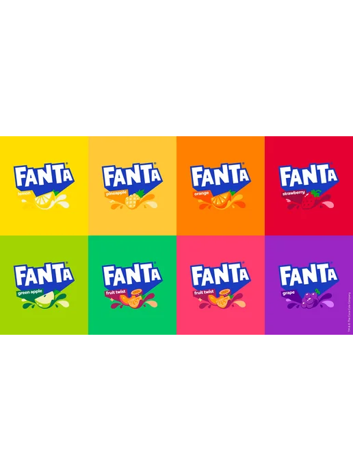 fanta Фанта Виноградный вкус X 12 шт. по 0,33л. Ж Б, 12 шт, 330 мл, фото 2