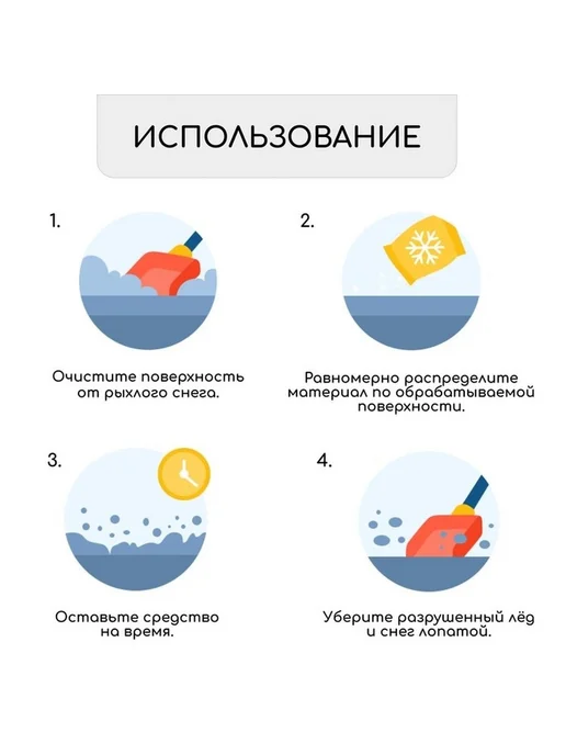 Эффективный противогололёдный реагент для зимы, вариант, фото 6