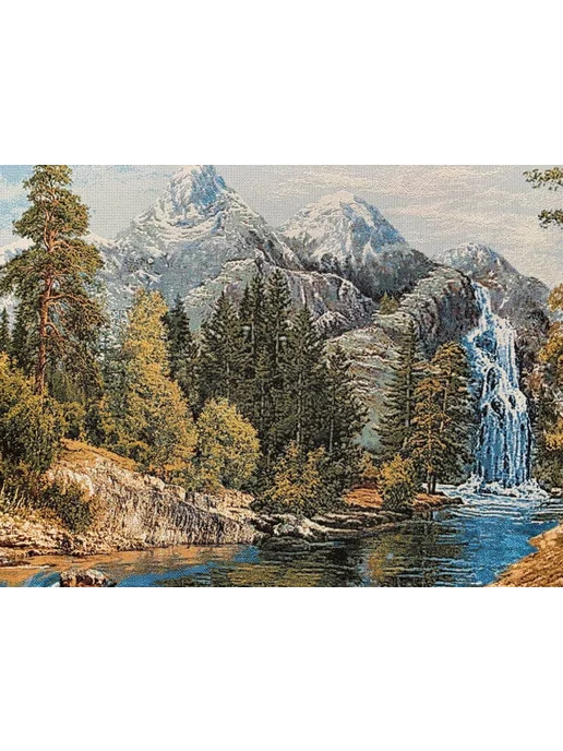 Гобеленыч Панно гобеленовое на стену "Алтай", 115х70 см Гобелен, 115x70 см, фото 3