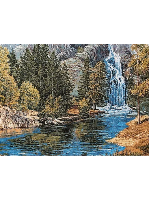 Гобеленыч Панно гобеленовое на стену "Алтай", 115х70 см Гобелен, 115x70 см, фото 4