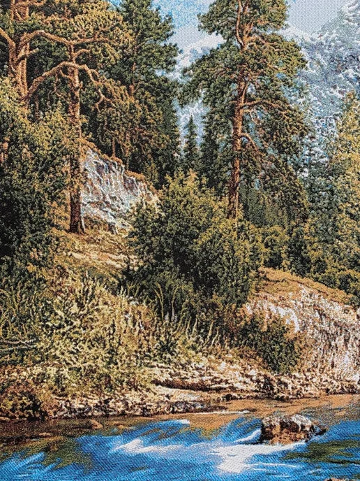 Гобеленыч Панно гобеленовое на стену "Алтай", 115х70 см Гобелен, 115x70 см, фото 5