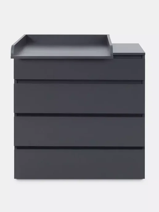 Rant Комод детский basic NORTON Graphite 129, черный, фото 3