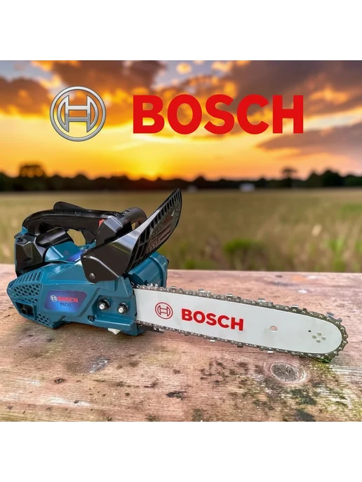 BOSCH Бензопила цепная бензиновая МС-2500, 305 мм, 230 мл