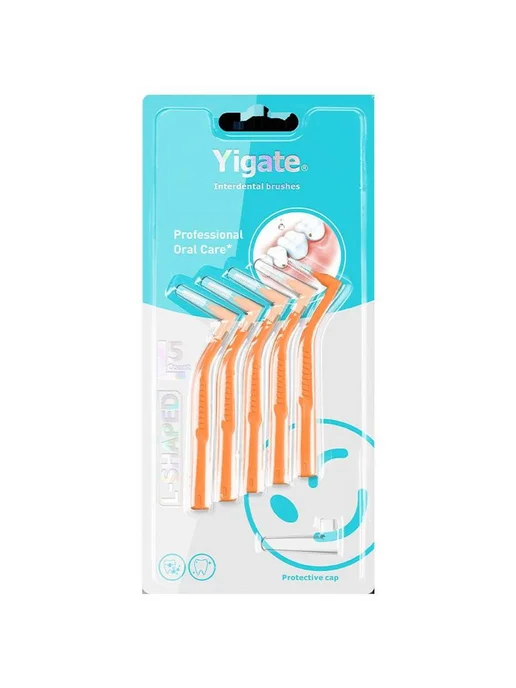 Межзубные щетки Yigate, 5 шт, 5 шт