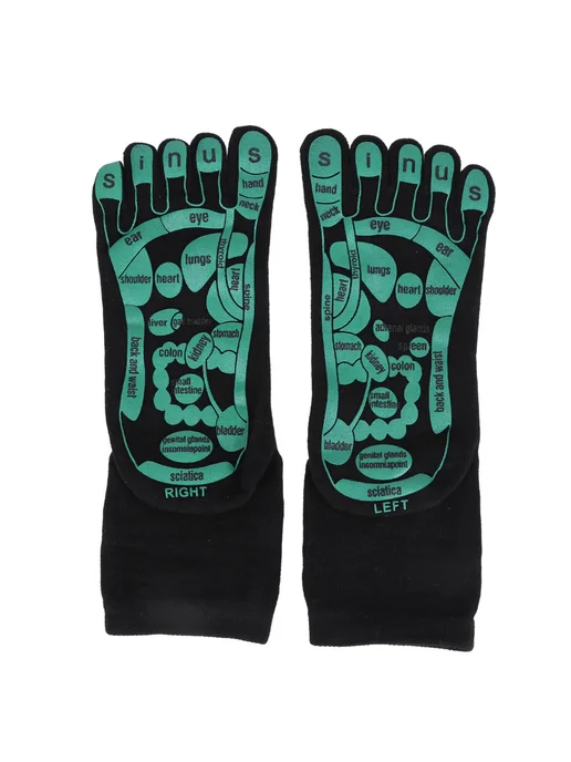 Теплые носки для массажа Five Fingers, многоразовые, дышащие, вариант
