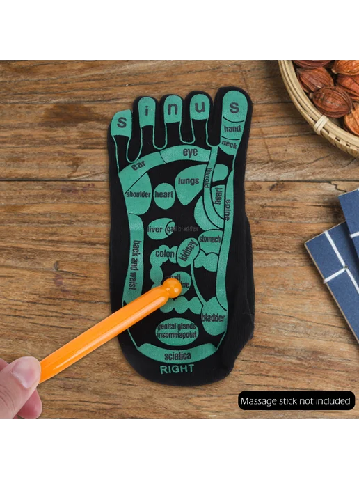 Теплые носки для массажа Five Fingers, многоразовые, дышащие, вариант, фото 8