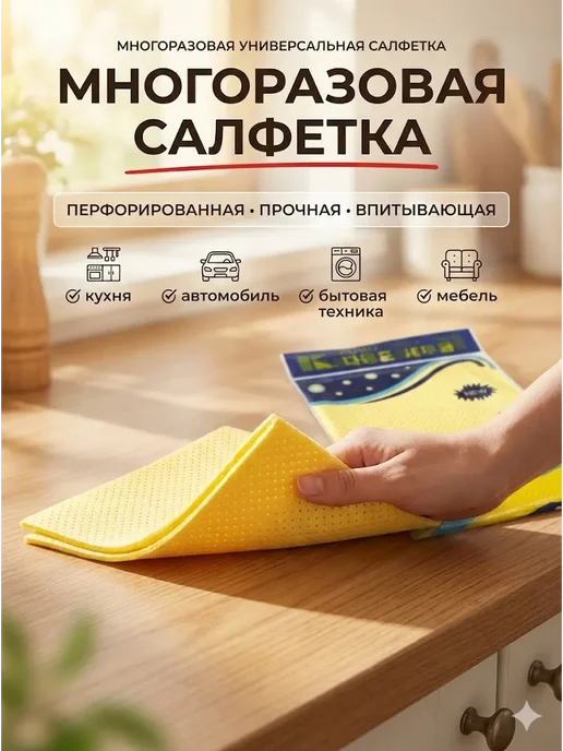 HASBY95 Универсальная салфетка из микрофибры для уборки, тряпка, вариант