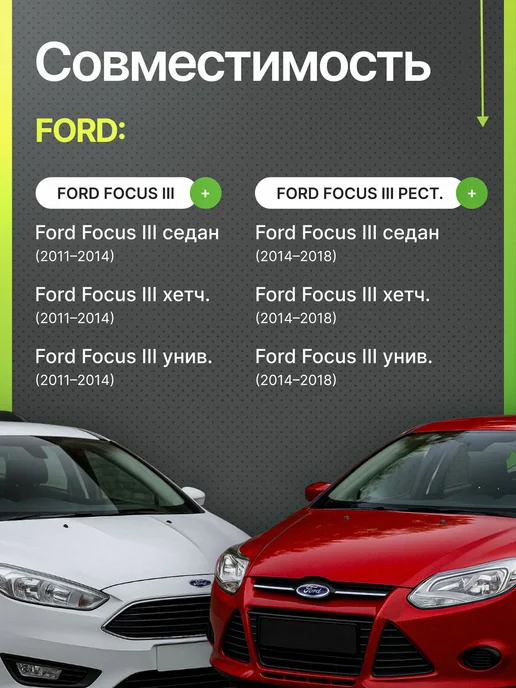 zekkert Гибридные щетки стеклоочистителя Ford Focus 70 на 70, вариант, фото 2