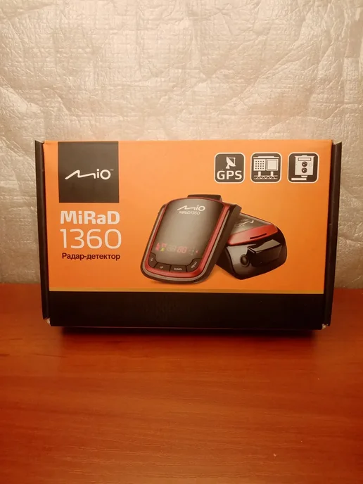 Радар детектор Mirad 1360 gps, черный, фото 7