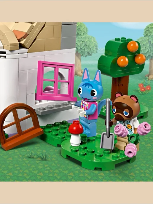 LEGO 77050 Animal Crossing Ущелье Нука и дом Рози, голубой, фото 8