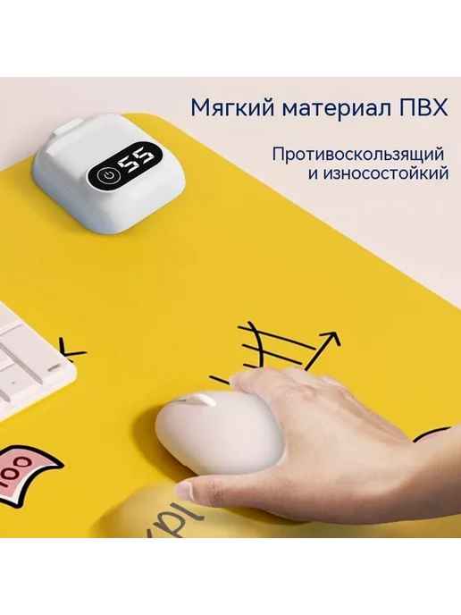 Коврик Оливковый зеленый Средний размер, зеленый, фото 4