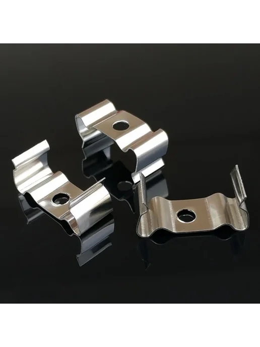 Клипса крепежная металлическая 21×9 мм, 5 шт, 21x9 мм, 5 шт, фото 4