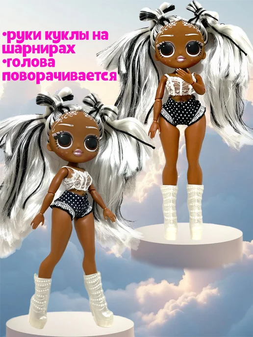 склад милоты Кукла для девочки большая, черный, фото 4