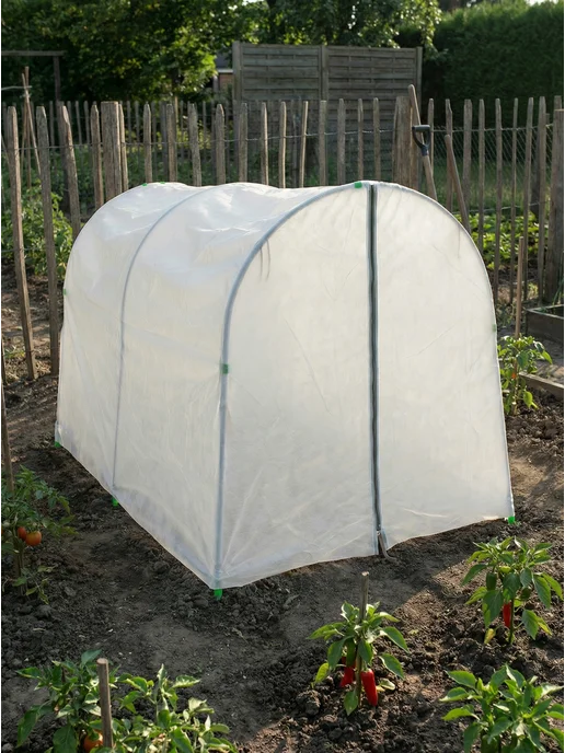Elberon Теплица со стальным каркасом 3х1,5х1,5 м, спанбонд, парник, 3x1.5x1.5 м, фото 2