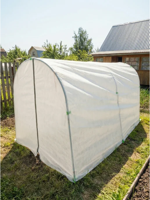 Elberon Теплица со стальным каркасом 3х1,5х1,5 м, спанбонд, парник, 3x1.5x1.5 м, фото 4