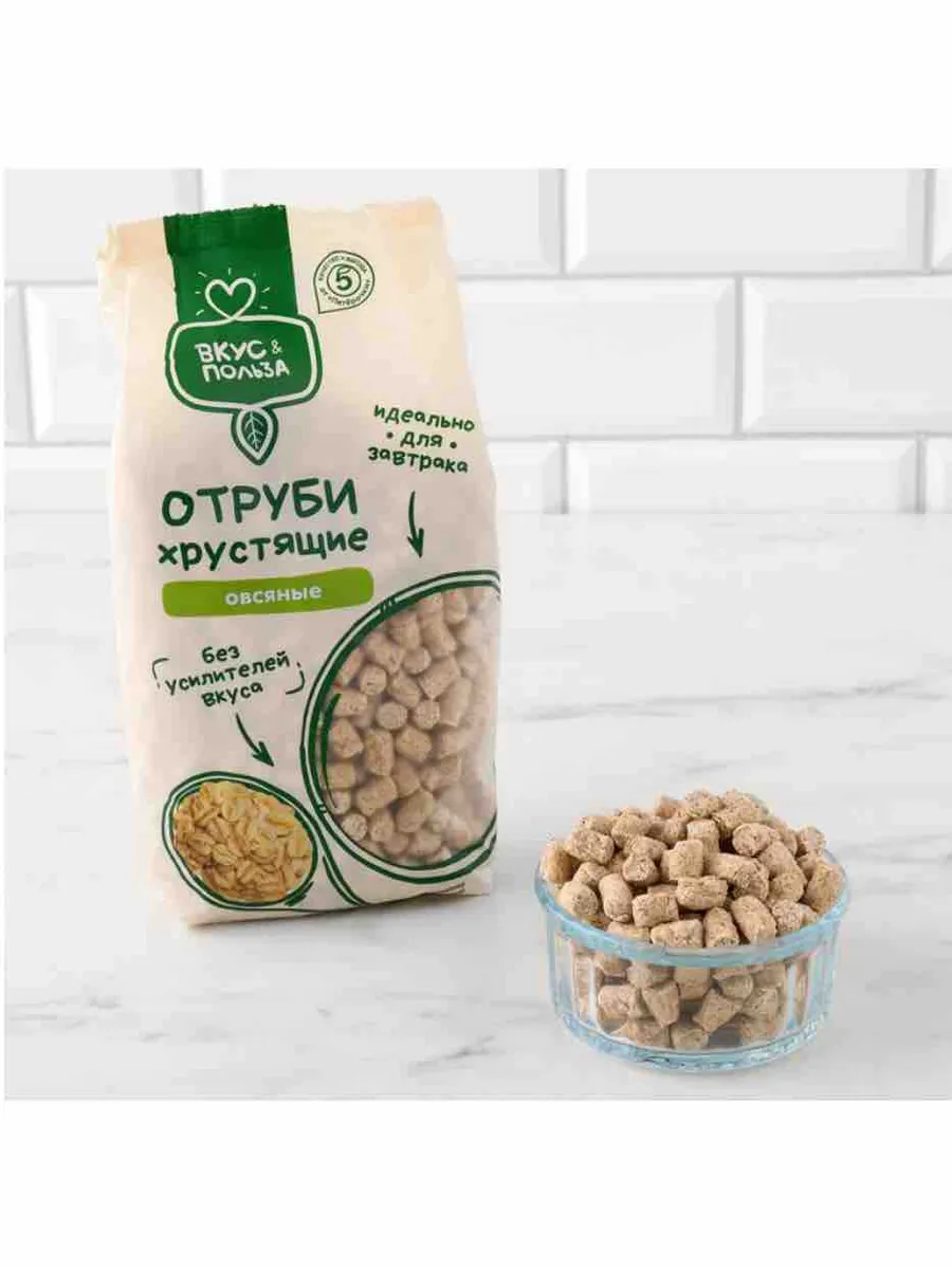 Отруби хрустящие овсяные, 230г
