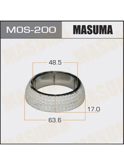 MASUMA Кольцо глушителя 48.5x63.6 MOS-200 арт. MOS-20