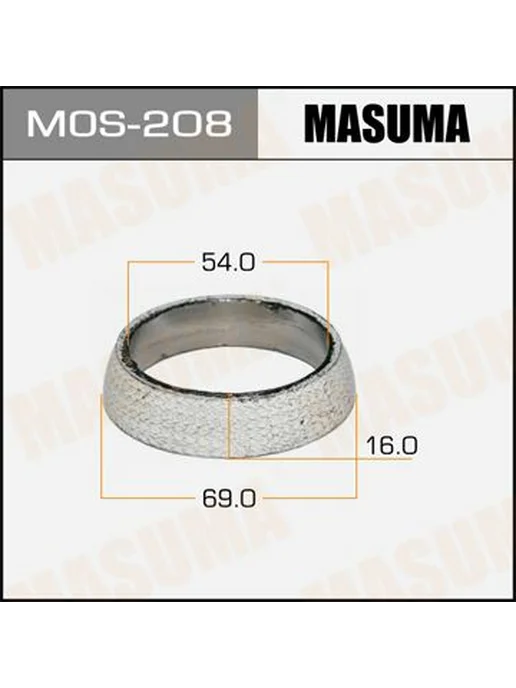 MASUMA Кольцо глушителя NISSAN AD MOS-208, вариант
