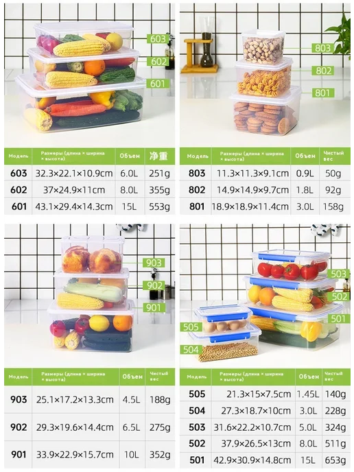 Коробка для хранения свежих продуктов 10L, 10 л, фото 8