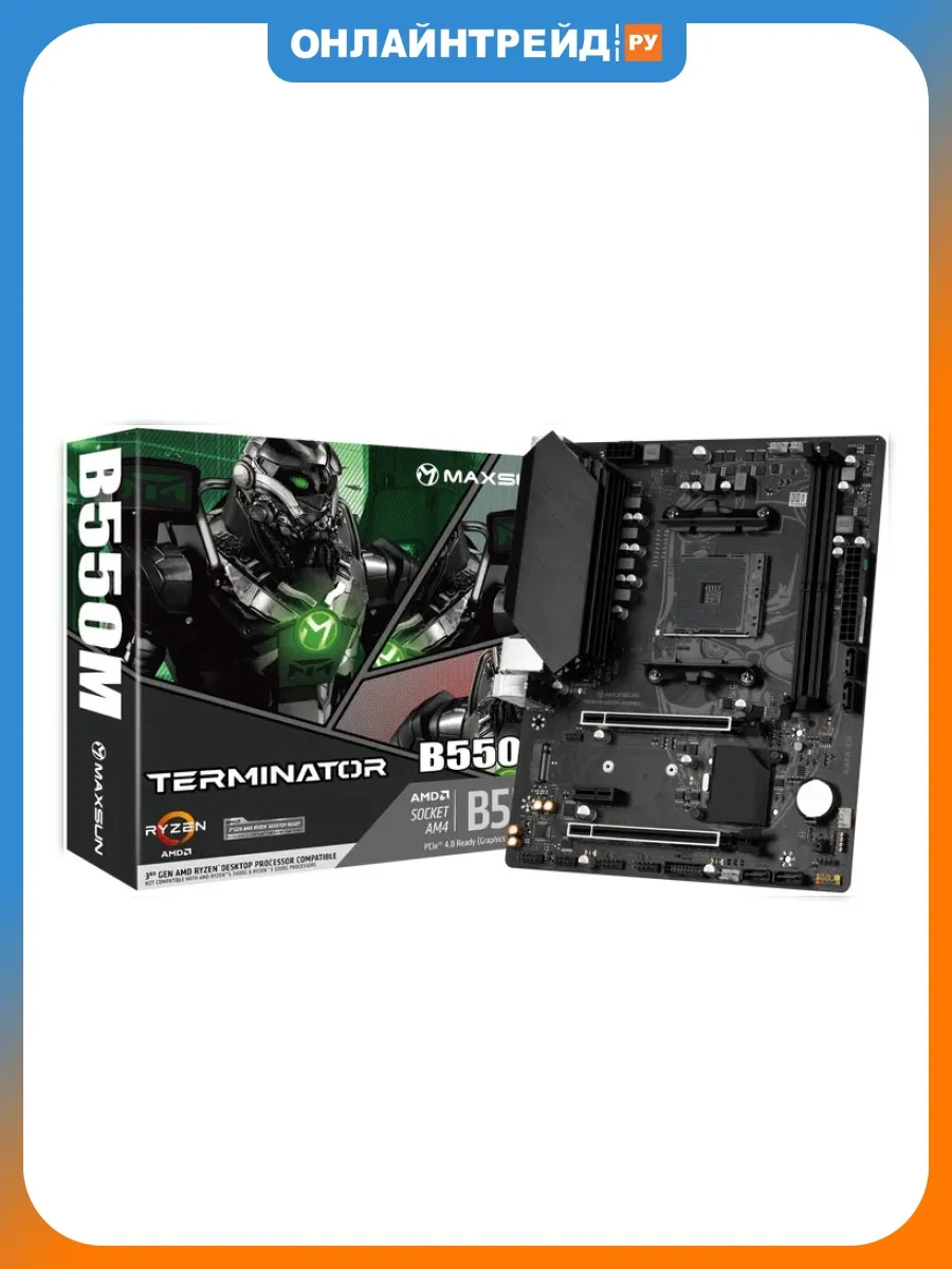 Материнская плата TERMINATOR B550M (AM4, MATX)