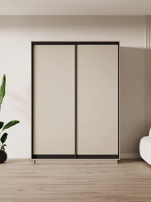 Мебельная компания Е1 Шкаф купе Экспресс 2дв ДСП, 120х60х220, 120x60x240, фото 2