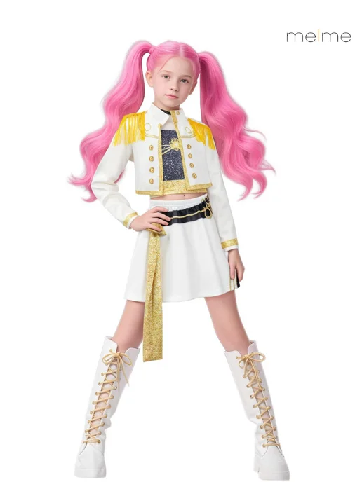 Melme Костюм кей-поп охотницы на демонов, черный, фото 5