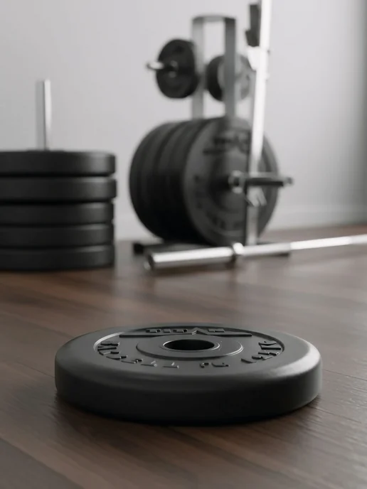 Titan Barbell Диск обрезиненный - 1,25 кг D26, 1,25 кг, фото 2