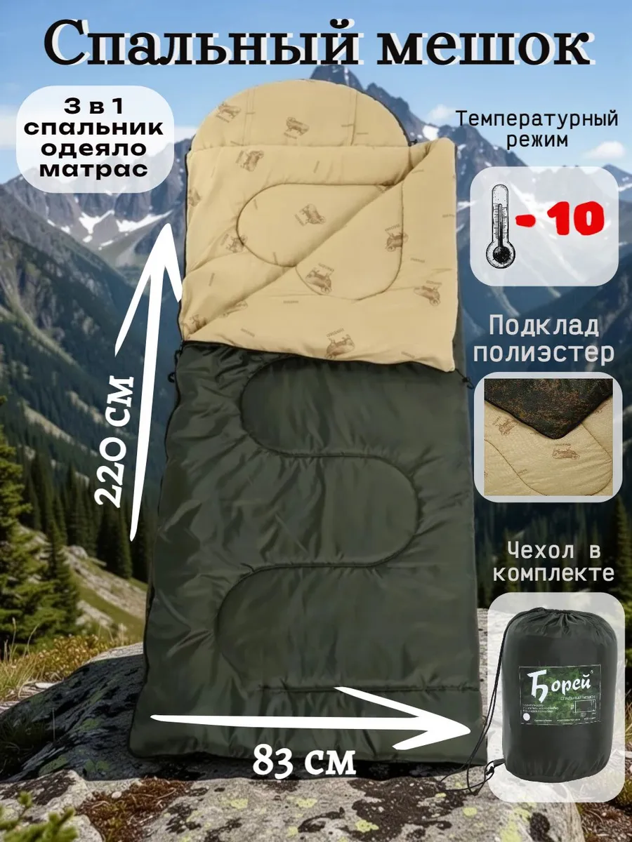 Спальный мешок -10