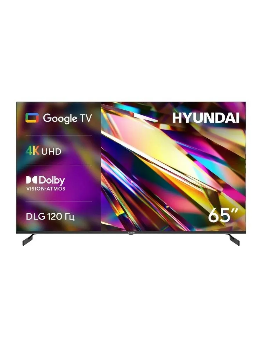 65" Телевизор Hyundai H LED65BU7011 Black, 4K Ultra HD