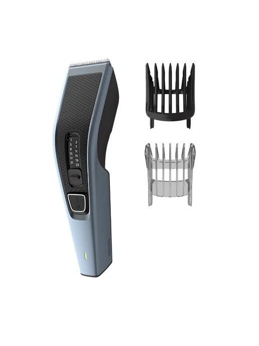 PHILIPS Машинка для стрижки волос мужская с насадками HC3530 15, голубой, фото 6