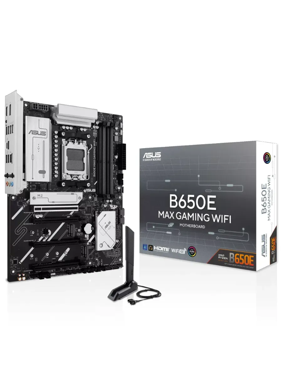 Материнская плата B650E MAX GAMING WIFI, AM5 Asus 859584926 купить за 16 886 ₽ в интернет‑магазине Wildberries
